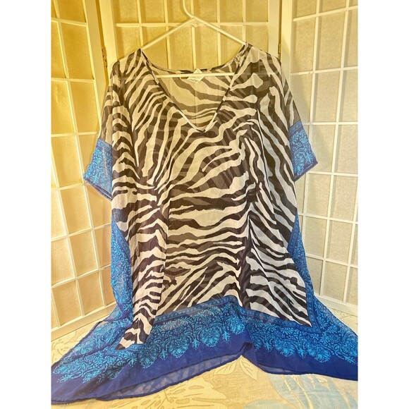 Tommy Bahama Sheer Beach Pool Swimsuit Cover Up Size Medium - Picture 7 of 9